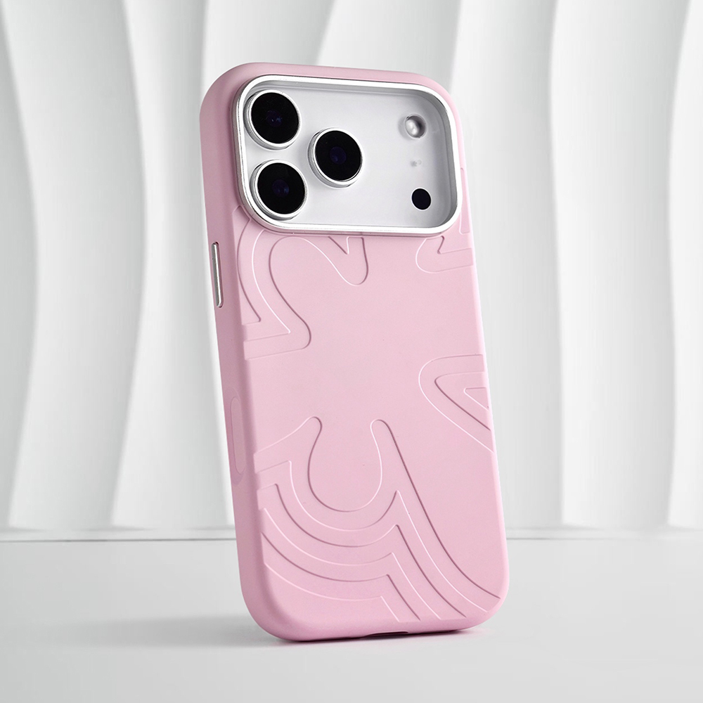 Flower Patterned Silicone Magnetic Case